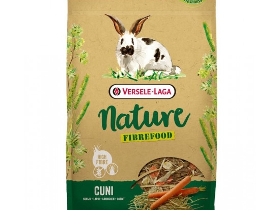 VERSELE LAGA Nature Nourriture pour lapins riche en fibres 1kg