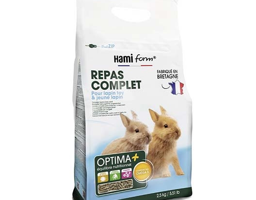 Premium Optima+ repas complet lapin toy et jeune lapin