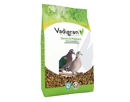 Vadigran Nourriture pour tourterelles et pigeons 4kg
