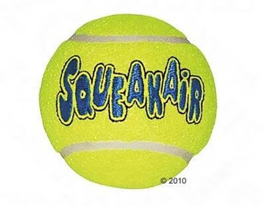 KONG Balle de tennis Squeaker