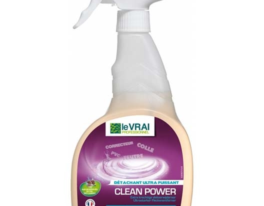 Spray détachant multi-surfaces Clean Power Le Vrai