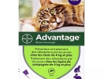 Advantage - Pipettes antiparasitaires pour chat