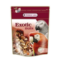 Mélange de graines céréales et noix pour Perroquets Exotic Nuts 750g