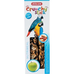 Zolux Friandise Crunchy Stick pour perroquets saveur cacahuète et pomme